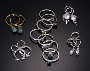 Spinning Jewelry, ringe og creoler 11