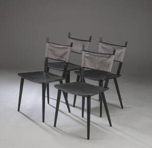 Jørgen Bækmark for FDB. Fire stole, model J108 4