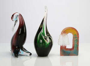 KONSTGLAS, TRE DELAR