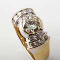 Brillantring, i alt ca. ca. 1.51 ct