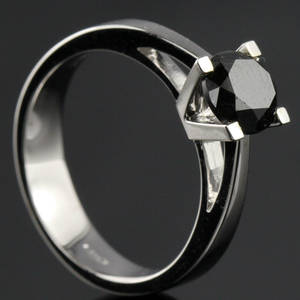 Solitaire  ring ca. 1.59 ct.