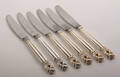 Georg Jensen. KongeAcorn. 6 middagsknive 6