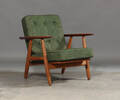 Hans J. Wegner. Lænestol Cigaren, model GE240