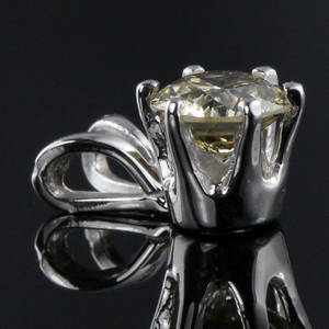 Brillant vedhæng ca 0.46 ct.