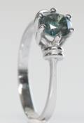 Brillantring, ca. 0.93 ct.