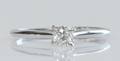 Solitairering, ca. 0.23 ct.