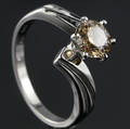 Solitaire ring ca. 1.00 ct.