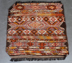 Orientalsk kelim, 100 x 100 cm., 1900-tallet