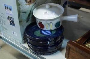 Lockkarott samt fat 6 st