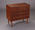 Dansk møbelproducent. Kommode teaktræ 