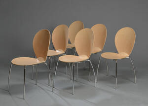 Hans Sandgren Jakobsen. Fredericia Furniture. Seks Pingo i ahorn 6 Denne vare er sat til omsalg under nyt varenummer 4353579
