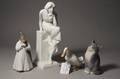 Figuriner, Royal Copenhagen, 4 st