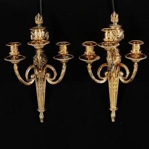Appliquer förgylld brons Louis XVI-stil