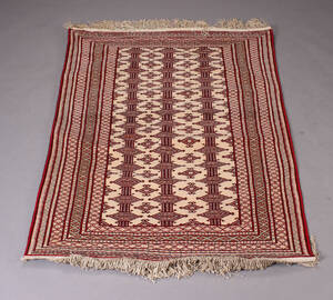 To afgansk tæpper 196 x 126 cm og 162 x 97 cm.