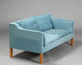 Børge Mogensen. To-pers. sofa, model 2212, egetræ