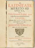 Vorstius, Johannes.