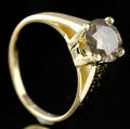 Solitaire ring ca. 1.36 ct.