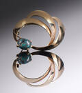 Broche af 14 kt. guld