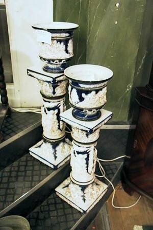 Piedestaler, ytterfoder