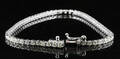 Bracelet in 18k with 63 brilliant cut diamonds 2.25 ct  This lot has been put up for resale under the new lot no. 4360281