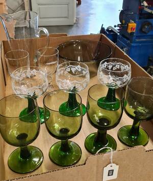 Blandade Glas