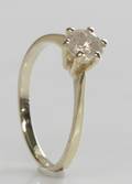 Solitairering, ca. 0.77 ct
