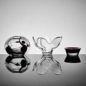 Konstglas, 3 delar