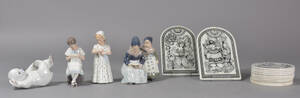 Royal Copenhagen Kgl. P., Bing Grøndahl m.m. Samling figurer m.m. 16