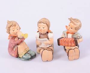 FIGURINER, 3 st, Hummel, Goebel, W Germany.