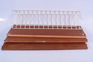 STRINGHYLLA, teak,  5 delar, 1900-talets mitt.