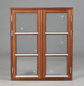 2 fags vindue af mahogny med termoglas