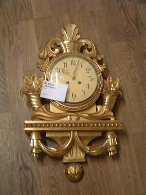 Väggpendyl, Förgylld