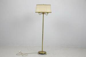 GOLVLAMPA, mässing, 1960-tal