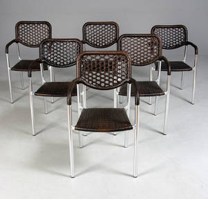 Havemøbler. Stole, rattanflet 6