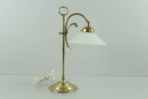 BORDSLAMPA, i mässing, Lyktan