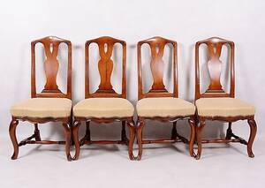 STOLAR, 4 st, rokokostil, 1900-tal.