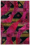 Persisk Patchwork tæppe, 289 x 191 cm.
