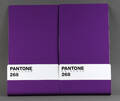 John Green for Seletti. Par magasin-  avisholdere af lakeret metal, Pantone farven 268C, Viola  lilla 2