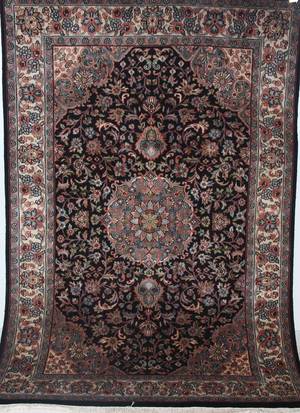 Orientmatta, handknuten, Kashmir Sarough, 176x120 cm