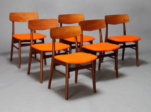 Dansk møbelproducent. Spisestole 6