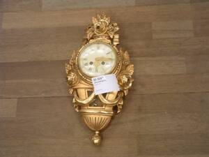 Väggpendyl, förgylld