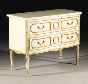 Byrå, Louis XVI-stil, 1900-talets andra hälft