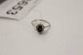 Ring, 18k. med safir