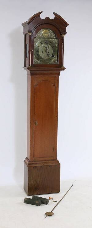Engelsk Standur, egetræ 1800tallet