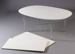 Piet Hein Bruno Mathsson. Super Ellipse spisebord Denne vare er sat til omsalg under nyt varenummer 4410660