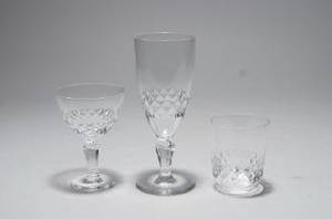 Glasservisdelar, 17 st