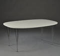 Piet Hein  Bruno Mathsson. Super ellipse spisebord  Denne vare er sat til omsalg under nyt varenummer 4754727