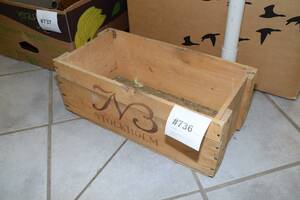 Trälåda 45x23 cm, H 18 cm