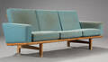 Hans J. Wegner. Tre-pers. sofa, model GE-2363
