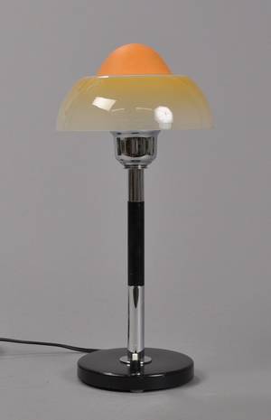 Fog og Mørup. Bordlampe, Spejlægget.